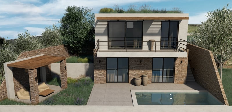 House in Georgioupoli - view 1