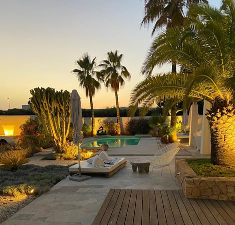 Villa in Cala Tarida - view 1