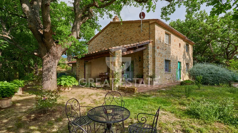 House in Seggiano - view 1