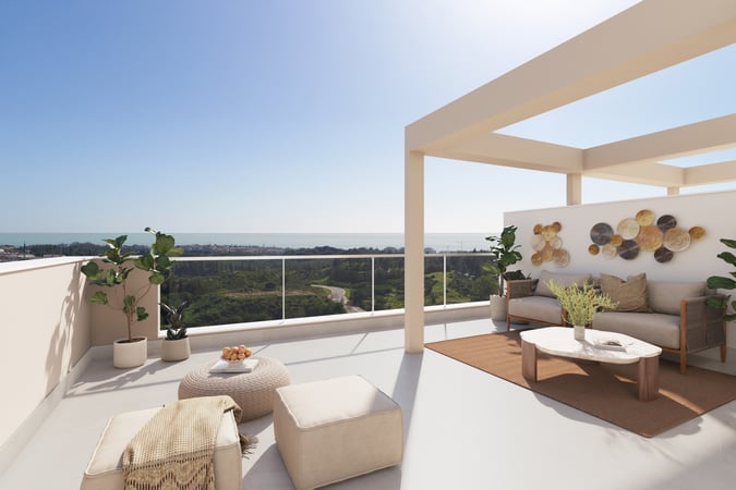 Penthouse in Mijas Costa - view 1