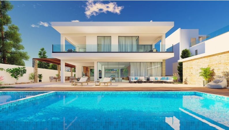 Villa in Lakki - view 1