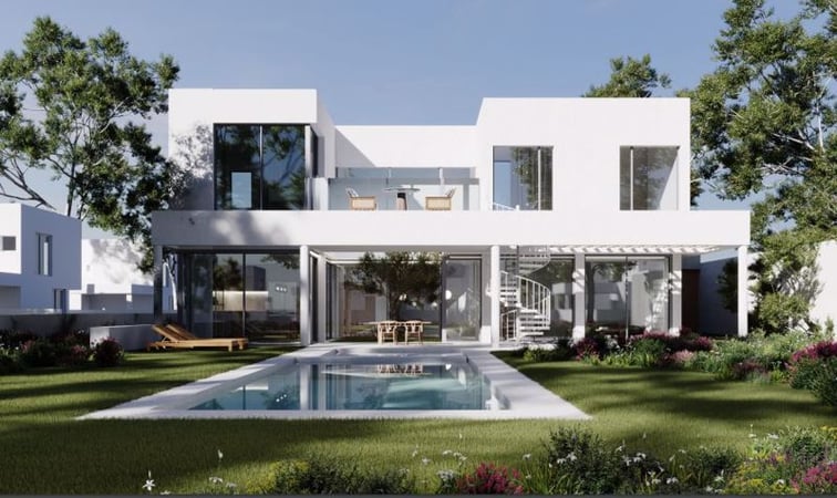 Villa in Perivolia - view 1