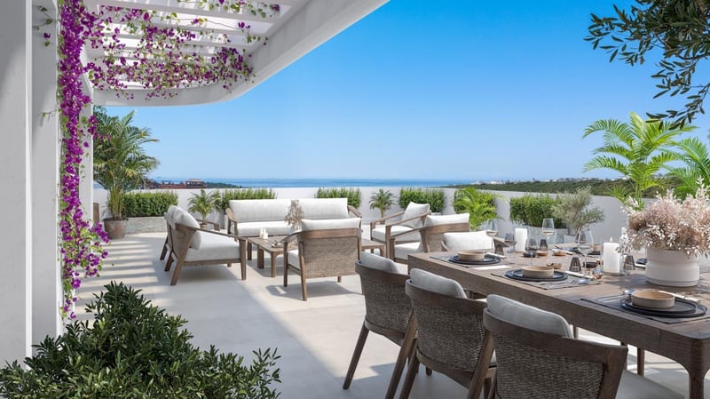 Penthouse in Casares - view 1