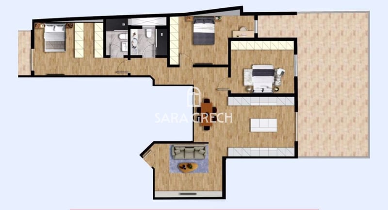 Apartment in Tal-Pieta - view 1