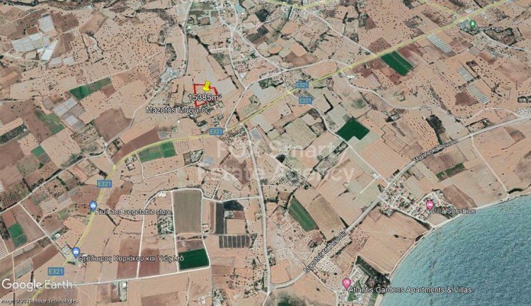 Land in Mazotos - view 1