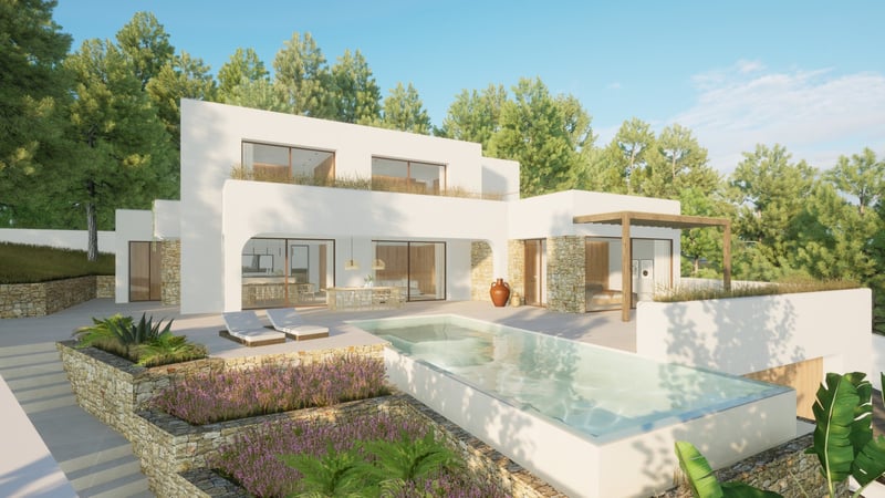 Villa in Moraira - view 1