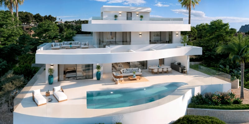 Villa in Calp - view 1