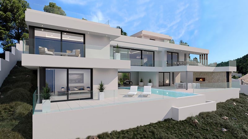 Villa in Calp - view 1