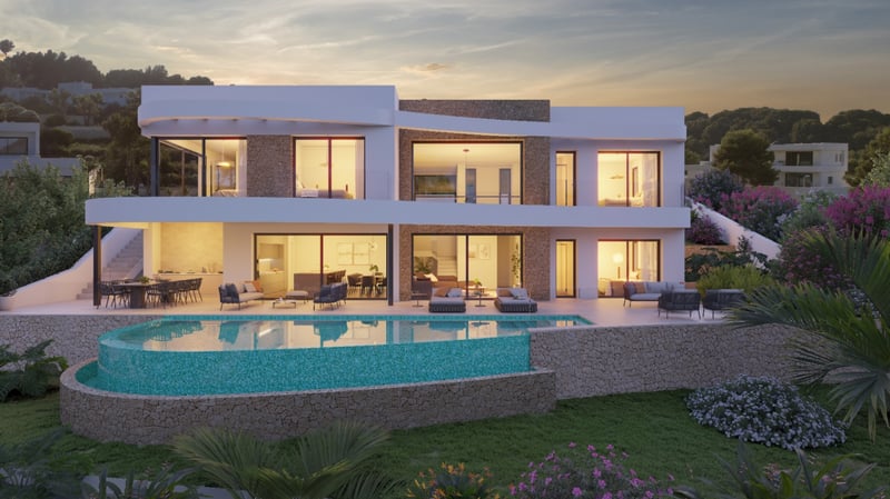 Villa in Moraira - view 1