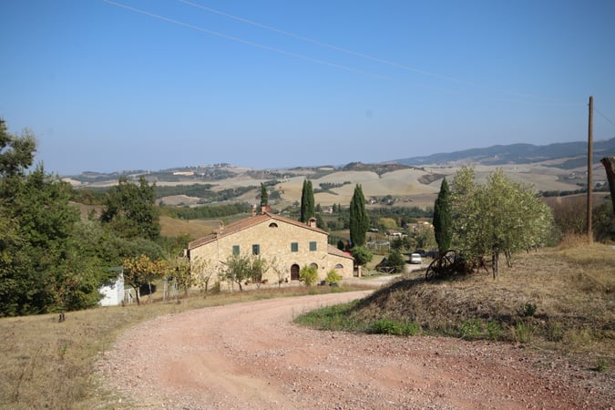 House in Volterra - view 1