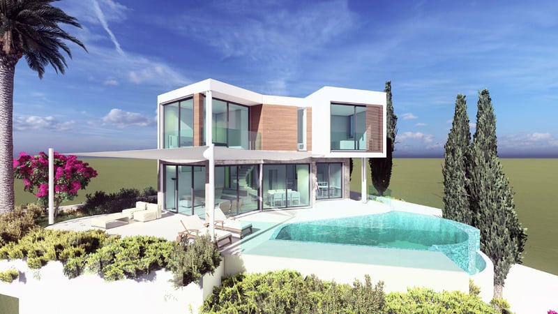 House in Chlorakas - view 1