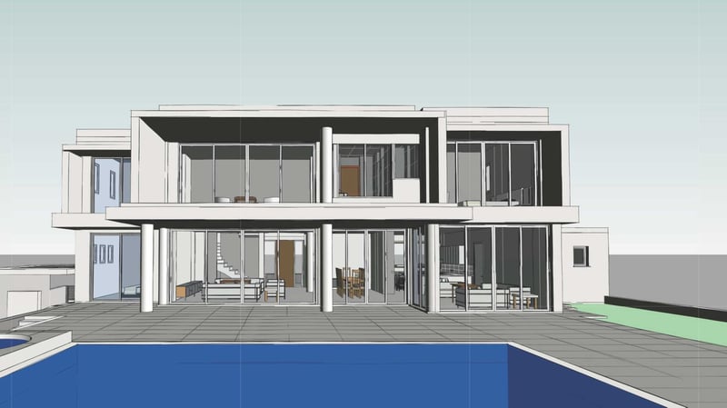 House in Pegeia - view 1