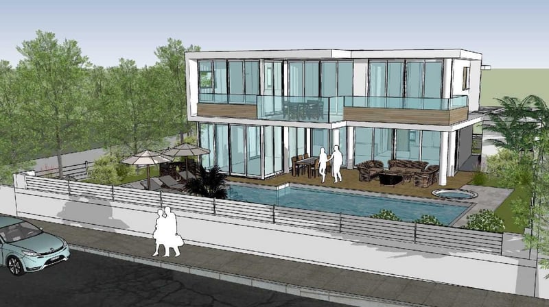 House in Pegeia - view 1