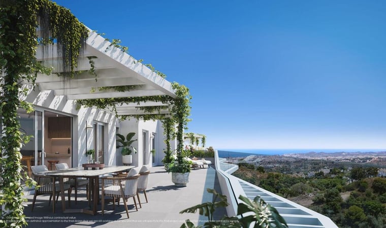 Penthouse in La Cala De Mijas - view 1