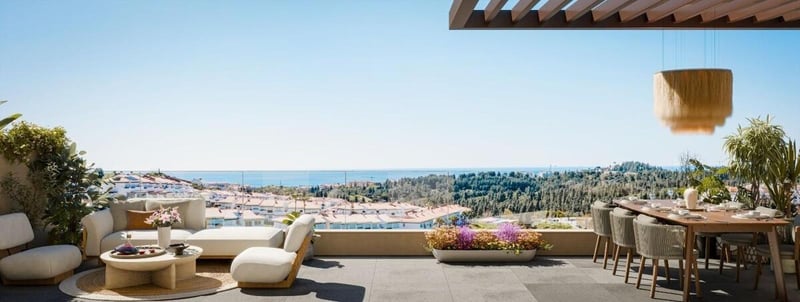Apartment in Mijas Costa - view 1