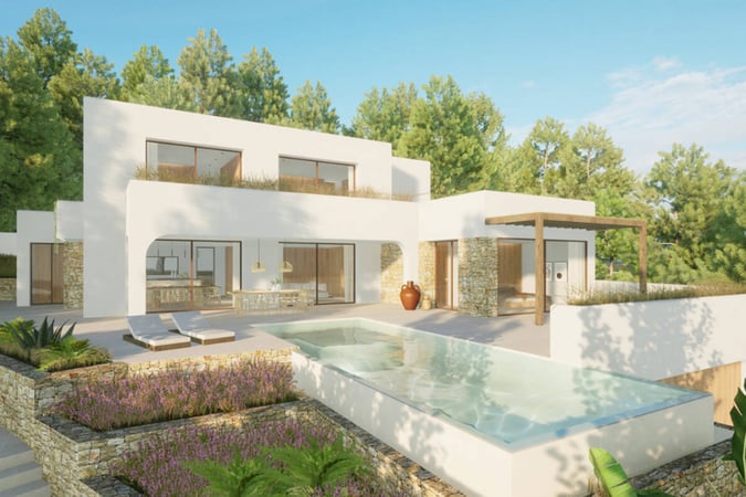 Villa in Moraira - view 1