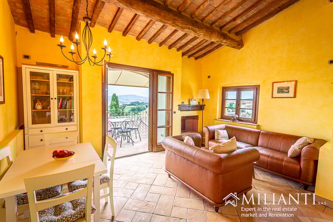 House in Lajatico - view 1