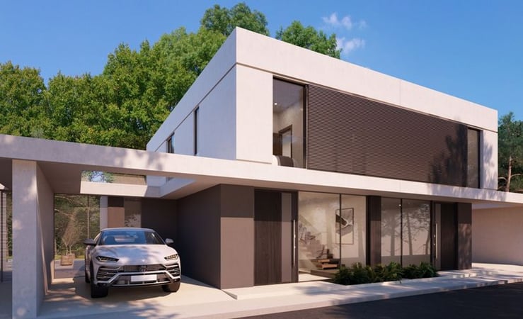 Villa in Perivolia - view 1