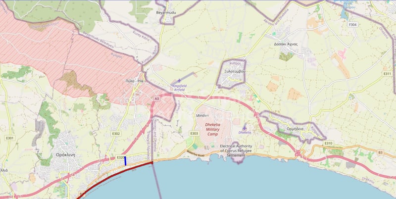 Land in Pyla - view 1