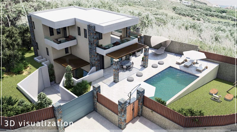 Villa in Kera - view 1