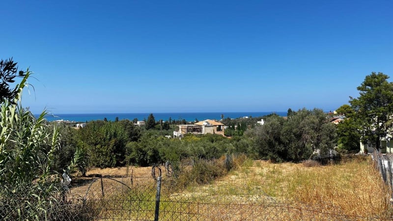 Land in Kontomari - view 1