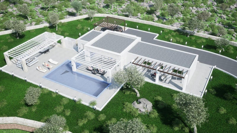 Villa in Kefalas - view 1