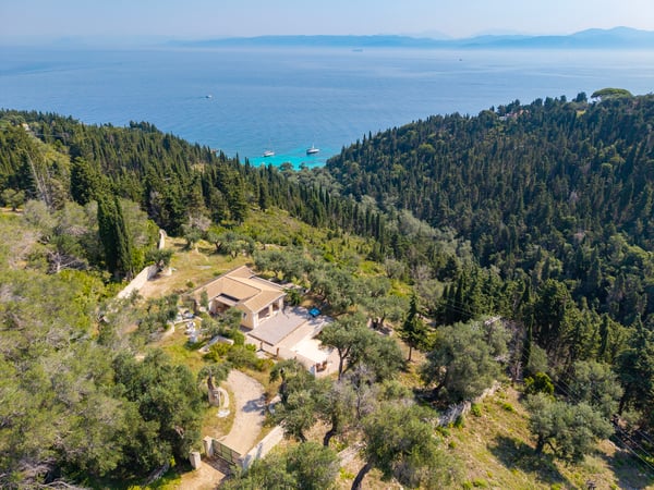 Villa in Corfu - view 1