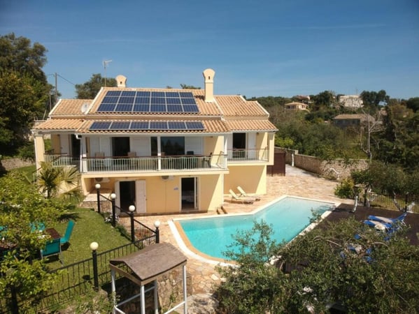 Villa in Gastouri - view 1