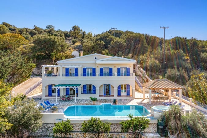 Villa in Loutsai - view 1