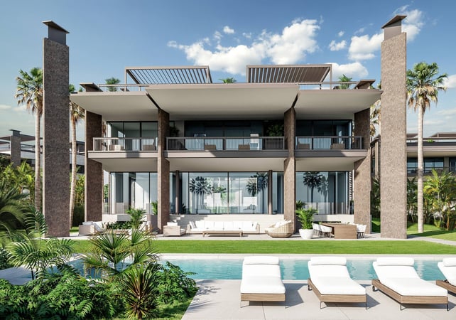 Villa in Puerto Banus - view 1