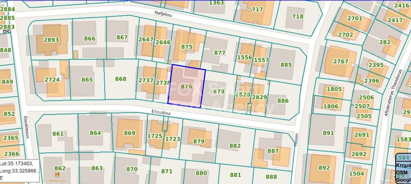 Land in Agios Dometios - view 1