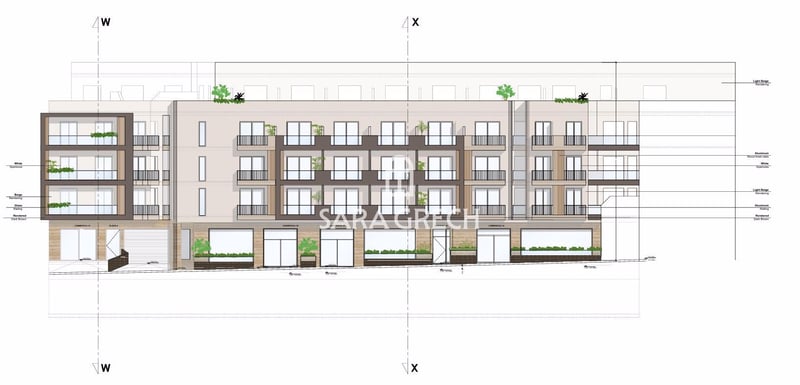 Penthouse in Balzan - view 1