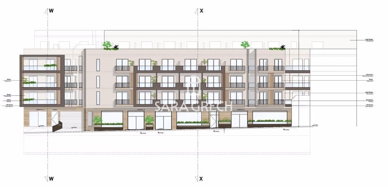 Penthouse in Balzan - view 1