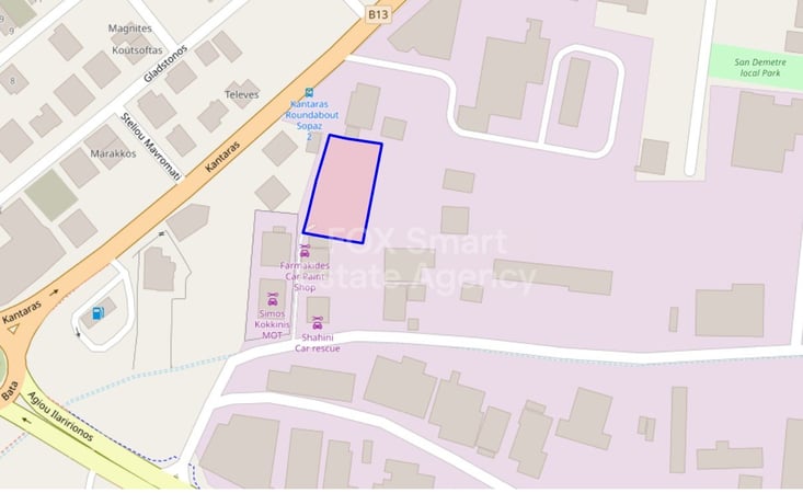 Land in Kaimakli - view 1