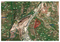 Land in Agia Varvara - view 1