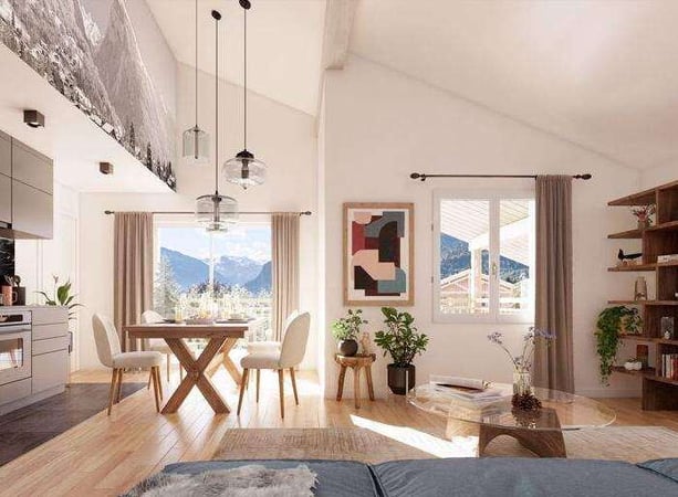 Apartment in Samoens - view 1