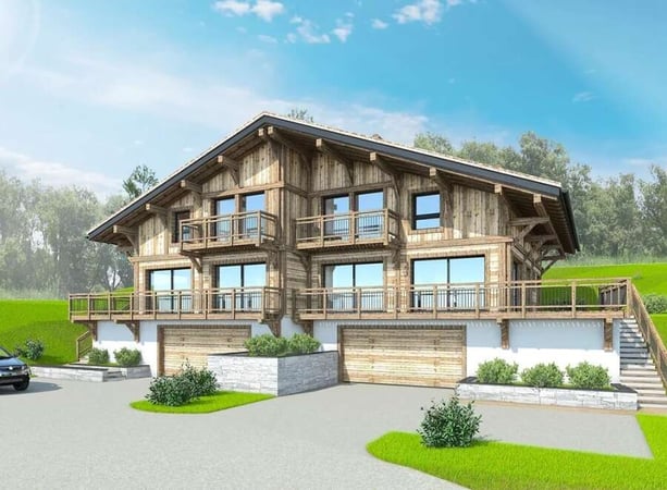 Chalet in Megeve - view 1