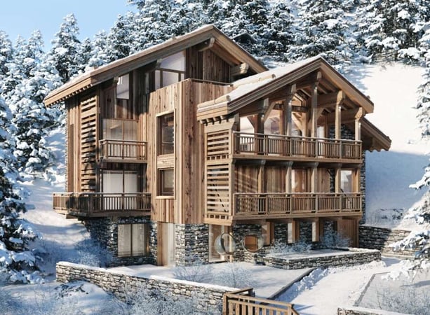 Chalet in Meribel - view 1