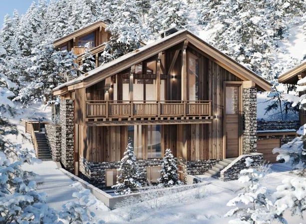 Chalet in Meribel - view 1