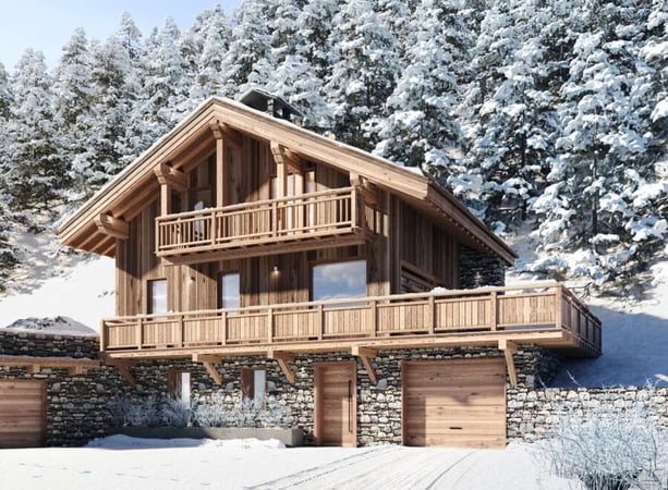Chalet in Meribel - view 1