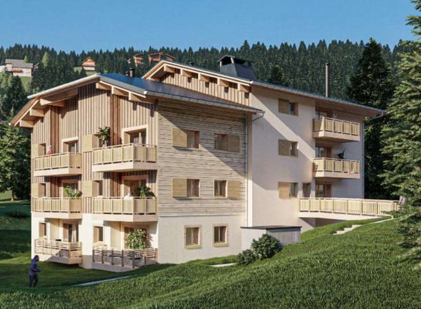Apartment in Praz-sur-Arly - view 1
