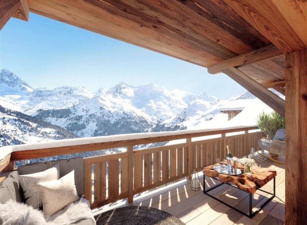 Chalet in Meribel - view 1