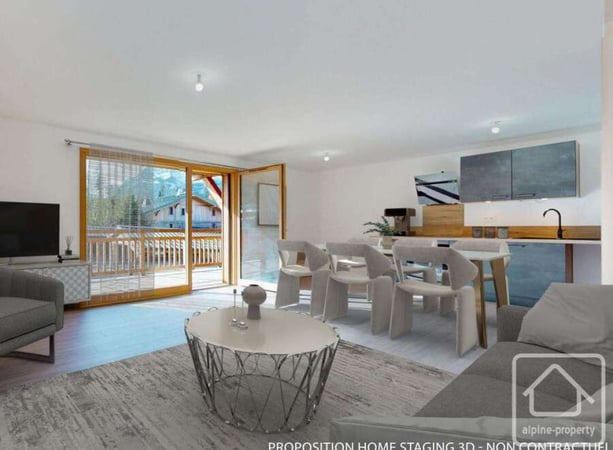 Apartment in Araches-la-Frasse - view 1