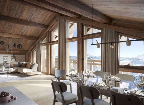 House in Les Belleville - view 1