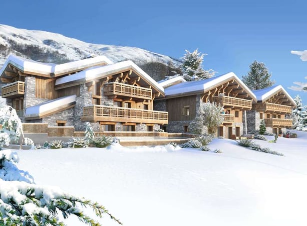 House in Les Belleville - view 1