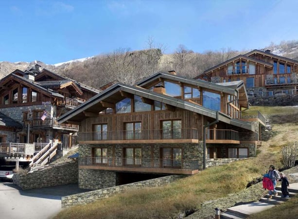 Chalet in Les Belleville - view 1