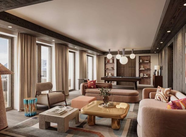 Apartment in Courchevel 1650 - view 1