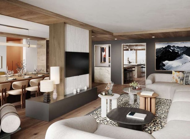 Apartment in Courchevel 1650 - view 1