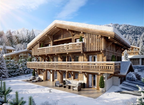Chalet in Megeve - view 1