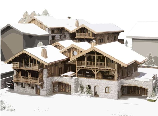 Chalet in Meribel - view 1